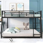 Bellemave® Full XL over Queen Metal Floor Bunk Bed - Bellemave